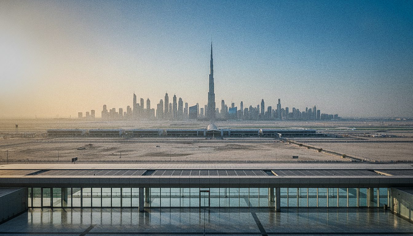 Zone des arrivées de l'Aéroport de Dubaï